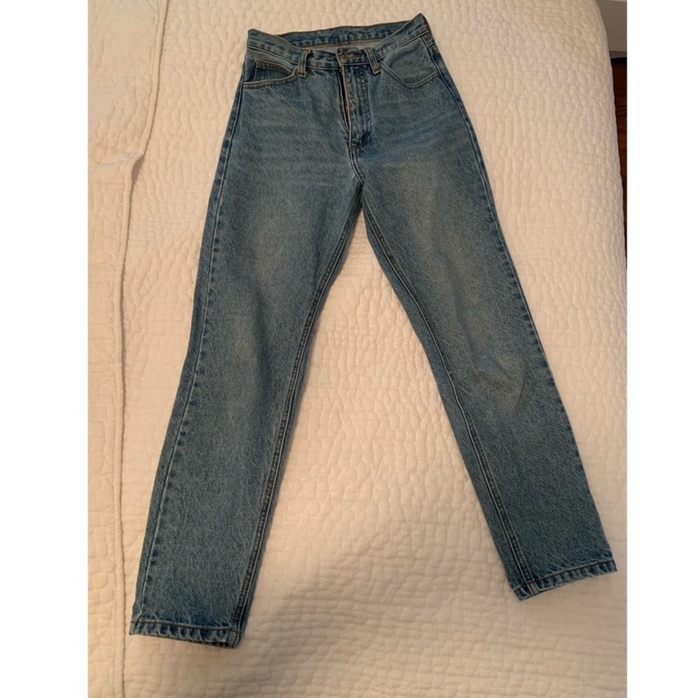 Brandy Melville high rise straight leg jeans